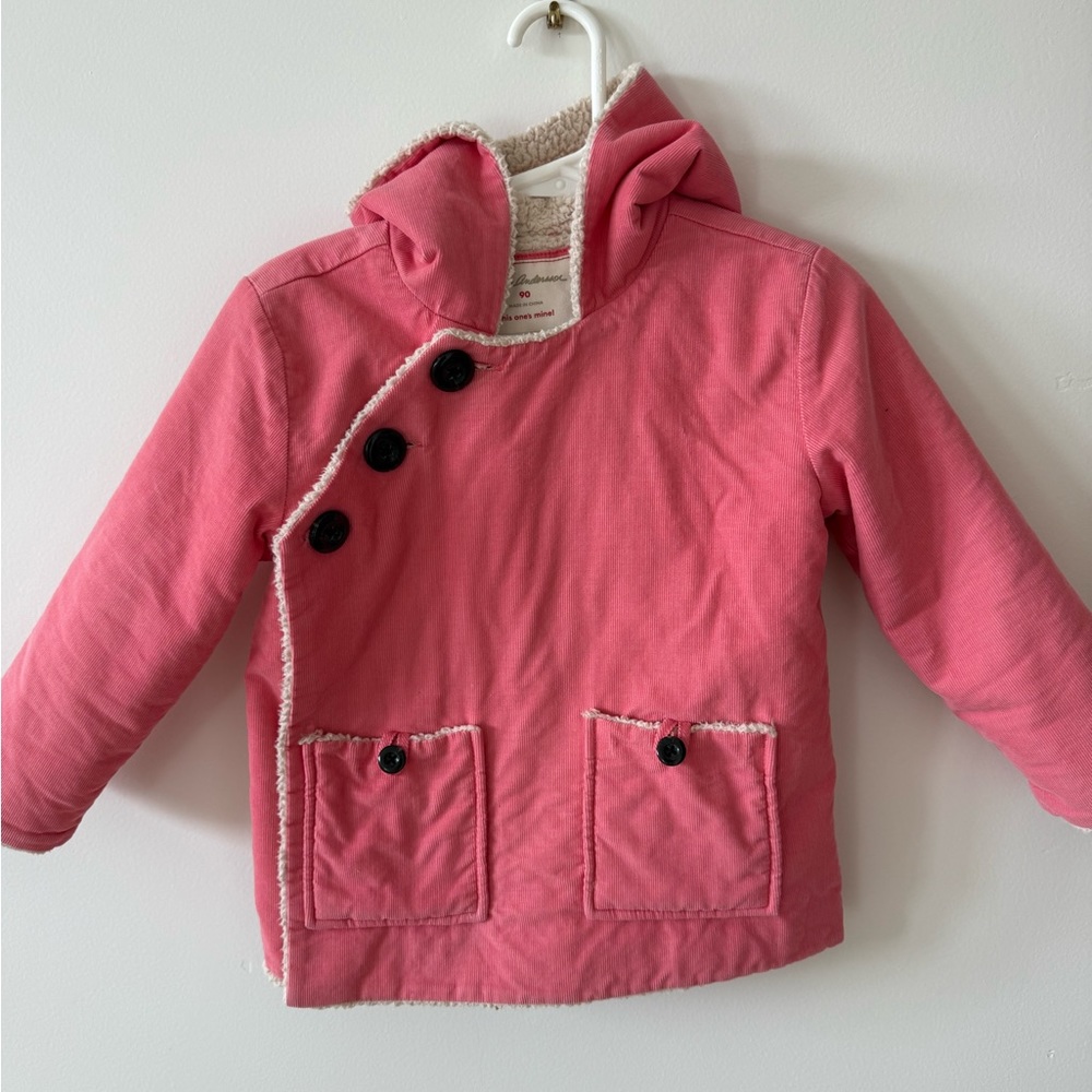 Hanna size 90 Sherpa Lined Corduroy Jacket